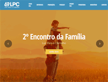 Tablet Screenshot of lpc.org.br